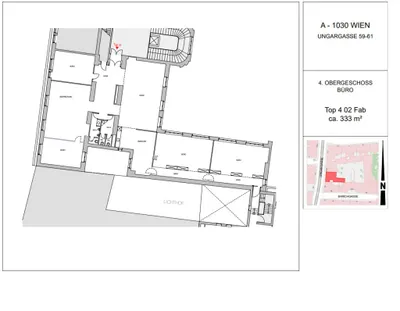 6-Zimmer-Gewerbeimmobilie mieten in Wien – 333 m², € 6.090 – Bild 7 von 7