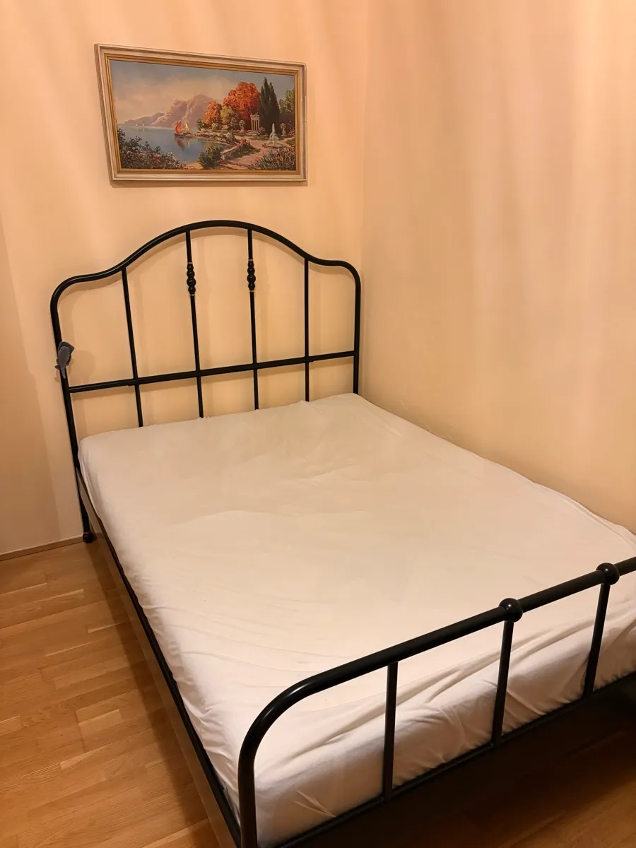 Metall bett Ikea