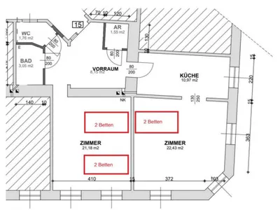 2-Zimmer-Wohnung kaufen in Wien – 69 m², € 269.000 – Bild 17 von 17