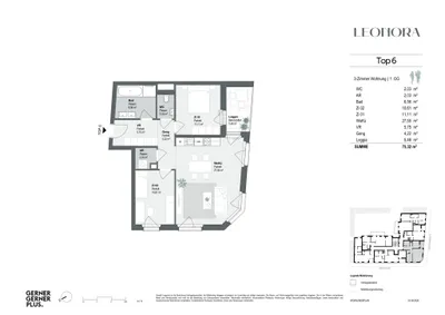 3-Zimmer-Wohnung kaufen in Wien – 75,32 m², € 549.000 – Bild 12 von 12