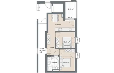 3-Zimmer-Wohnung kaufen in Innsbruck – 47,59 m², € 470.000 – Bild 12 von 12