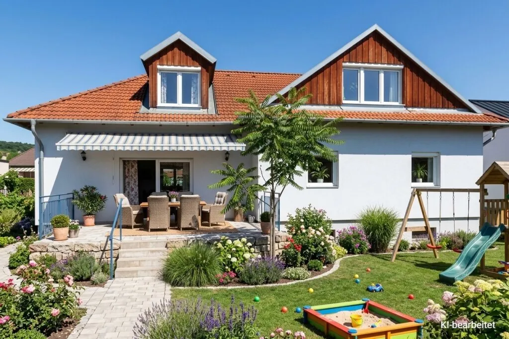 Familienfreundliches Wohnhaus am Ortsrand von Breitenbrunn - Ansicht 2