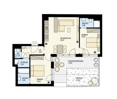 3-Zimmer-Wohnung kaufen in Wien – 65,49 m², € 729.000 – Bild 13 von 13