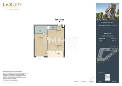2-Zimmer-Wohnung kaufen in Wien – 50,1 m², € 360.000 – Bild 15 von 15