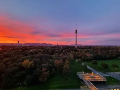 TRAUMHAFTE Maisonette mit Fernblick über den Donaupark
