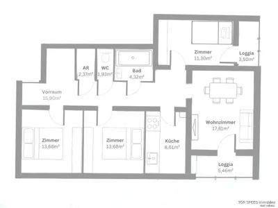 5-Zimmer-Wohnung kaufen in Liezen – 98 m², € 485.000 – Bild 10 von 10