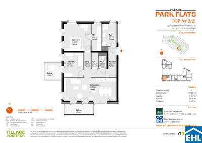 Immobilie kaufen in Wien – 82,8 m², € 518.000 – Bild 7 von 7