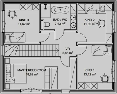 5-Zimmer-Haus kaufen in Klagenfurt Land – 127 m², € 299.000 – Bild 8 von 9