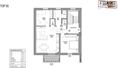 Wohnung mieten in Voitsberg – 68,48 m², € 966 – Bild 8 von 8