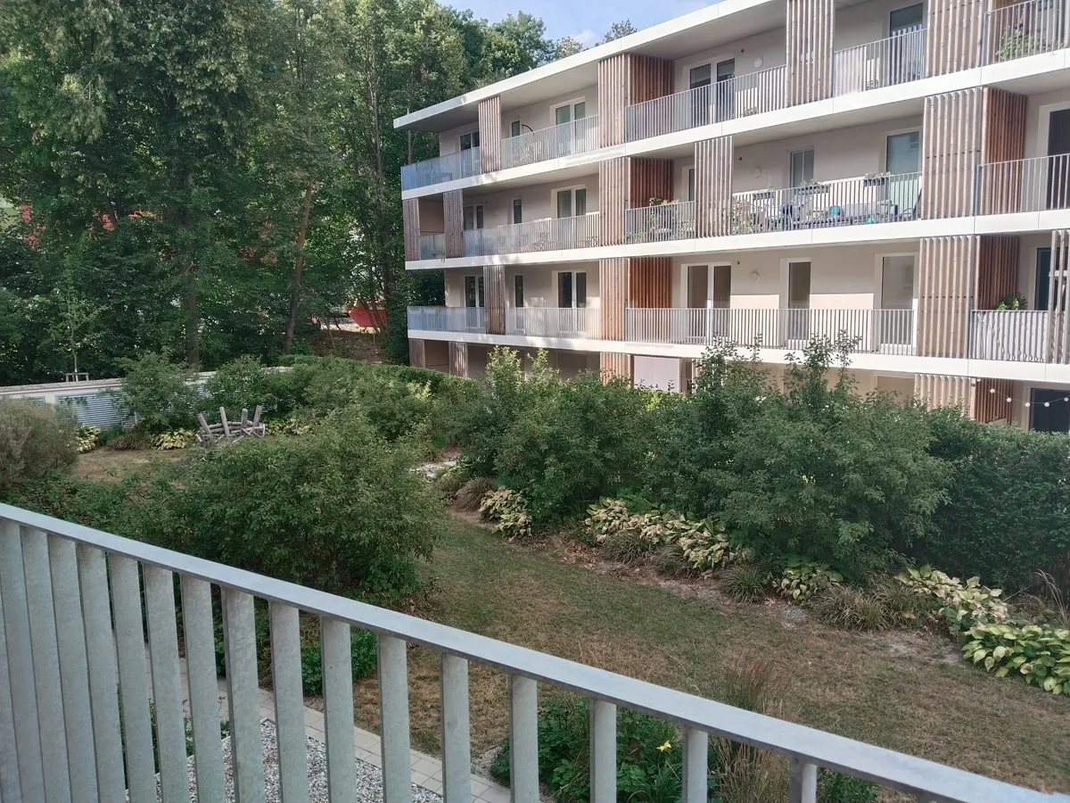 3-Zimmer-Erstbezug mit Küche, Balkon und Tiefgarage - Ansicht 3