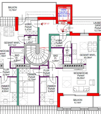 3-Zimmer-Wohnung kaufen in Wien – 66,07 m², € 363.000 – Bild 7 von 11