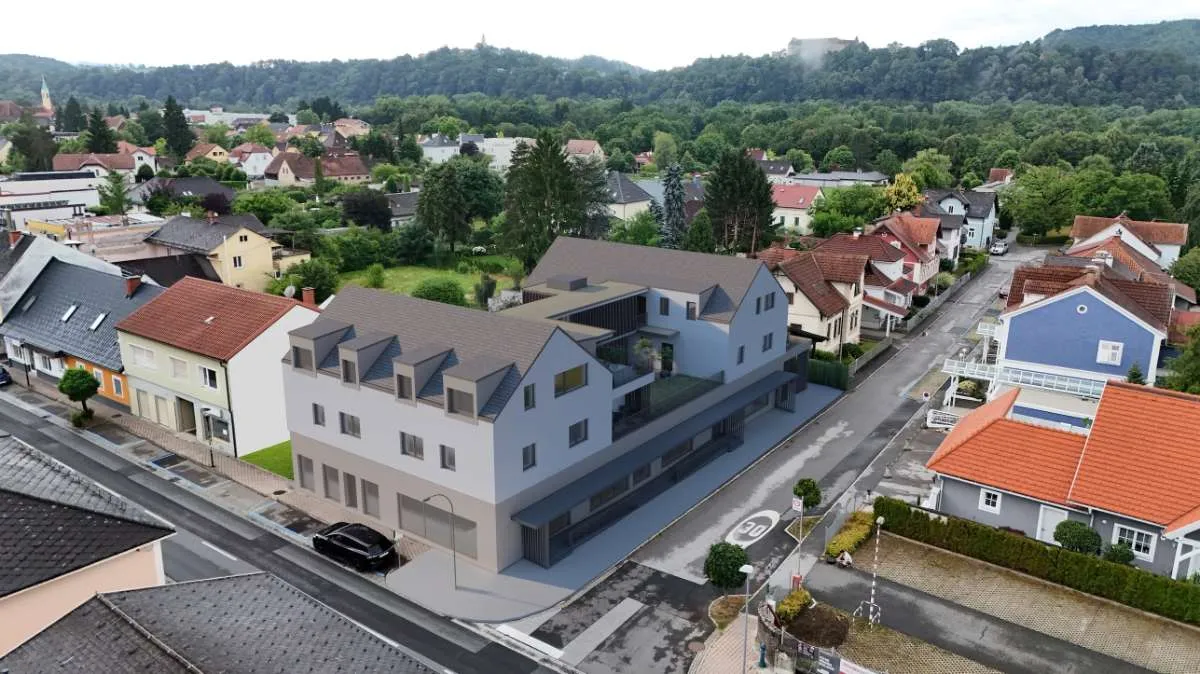 Sonnige 4 Zi. Wohnung 5 Geh min. vom Hauptplatz entfernt - Ansicht 2