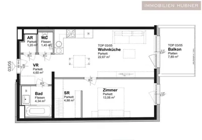 2-Zimmer-Wohnung mieten in Wien – 53 m², € 984 – Bild 9 von 9