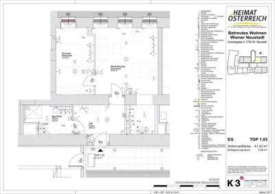 2-Zimmer-Wohnung mieten in Wiener Neustadt – 61,28 m², € 846 – Bild 18 von 18
