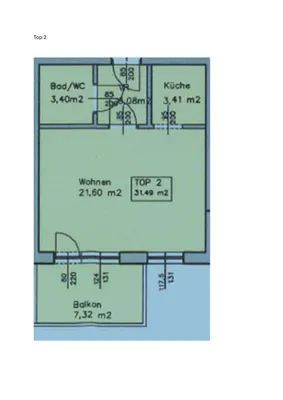 1-Zimmer-Wohnung mieten in Klagenfurt Land – 31,49 m², € 583 – Bild 8 von 8