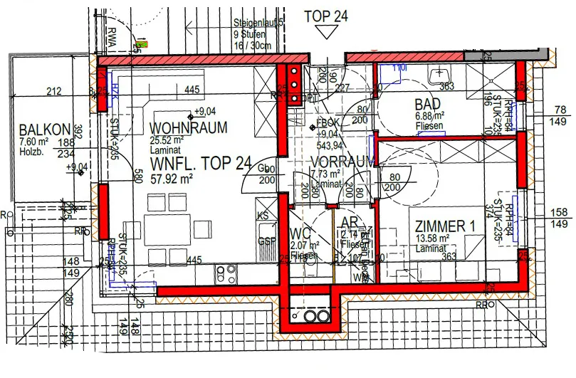 barrierefreie Wohnung in Groß Siegharts - Ansicht 3