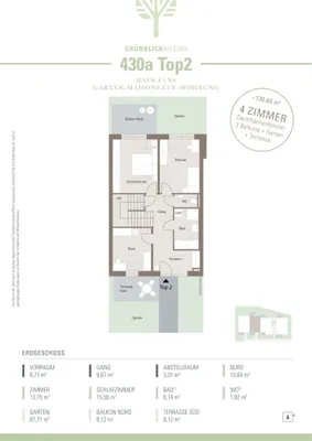 4-Zimmer-Wohnung kaufen in Graz – 131,04 m², € 569.000 – Bild 5 von 6