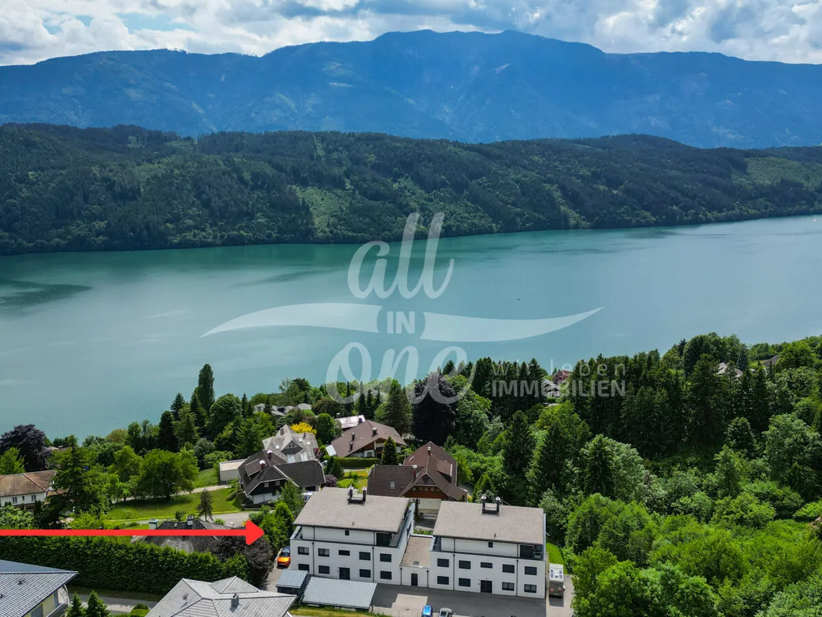 Seeblick-Wohnung mit eigenem Seezugang - Erdgeschoss mit großer Terrasse und Freizeitwohnsitzwidmung - Ansicht 2