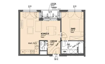2-Zimmer-Wohnung mieten in Wien – 50,12 m², € 1.329 – Bild 30 von 32