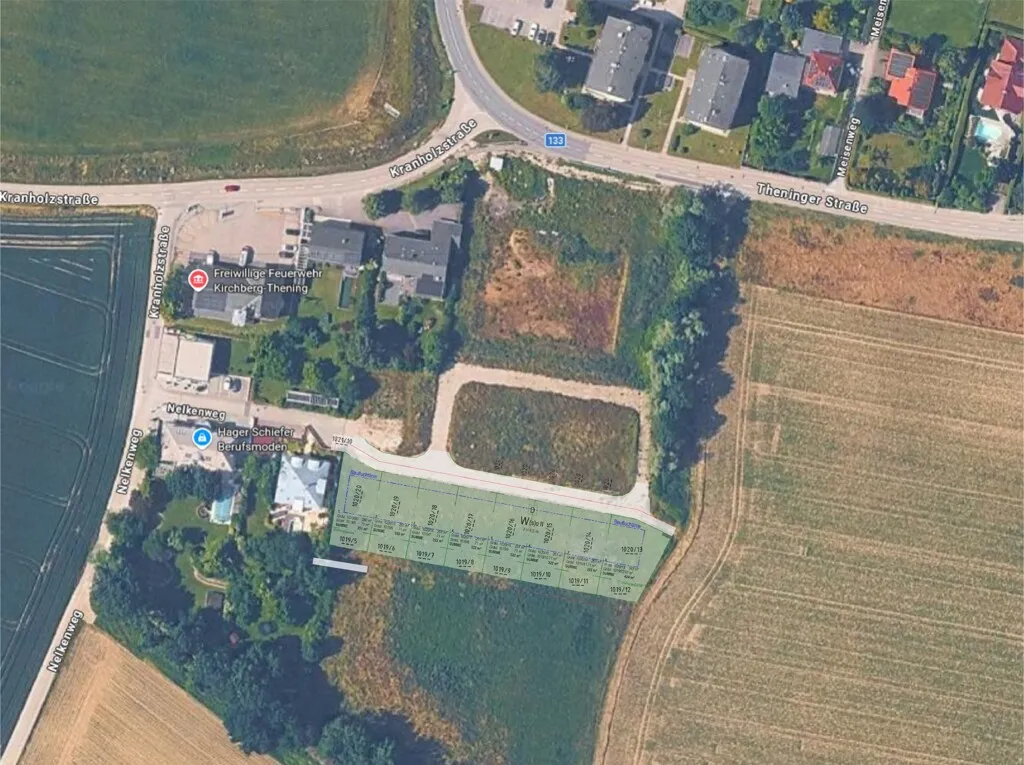 Sonnige Baugrundstücke in Kirchberg-Thening - Ansicht 2