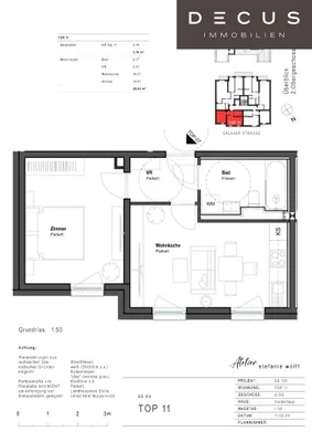 2-Zimmer-Wohnung kaufen in Wien – 38,62 m², € 254.592 – Bild 13 von 13