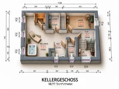 4-Zimmer-Haus kaufen in Mödling – 178 m², € 899.000 – Bild 25 von 25
