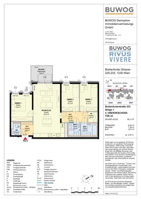 4-Zimmer-Wohnung mieten in Wien – 89,11 m², € 1.439 – Bild 12 von 12