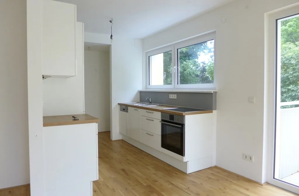 Sonnige und freundliche Neubauwohnung - 3 Zimmer mit Balkon und Gartenmitbenützung! - Widok 3