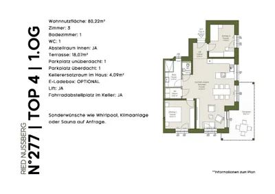 3-Zimmer-Wohnung kaufen in Leibnitz – 79 m², € 395.000 – Bild 13 von 15
