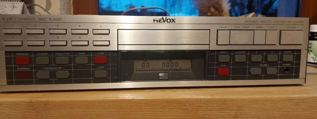 REVOX B226 CDデッキ レボックス REVOX B226S | MacBSの日常生活的日記