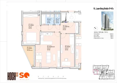 3-Zimmer-Wohnung kaufen in Wien – 73,22 m², € 469.000 – Bild 13 von 13