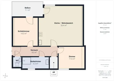 Wohnung kaufen in Graz-Umgebung – 74,71 m², € 312.000 – Bild 15 von 15