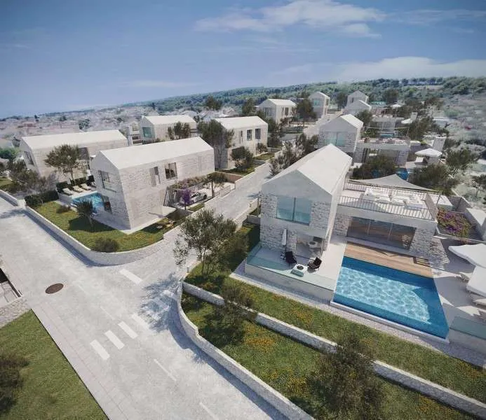 Mediterrane Neubau-Villa mit Infinity-Pool und Meerblick - Ansicht 3