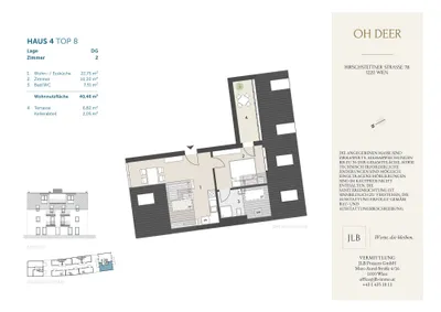 2-Zimmer-Wohnung kaufen in Wien – 40,46 m², € 295.000 – Bild 3 von 11