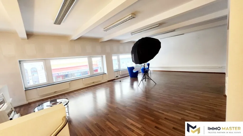 Büro-Loft 137,29 m², U-Bahn-Nähe, Einbauküche, Fahrradraum, 1060 Wien, netto Miete EUR 1.650,- - Ansicht 2