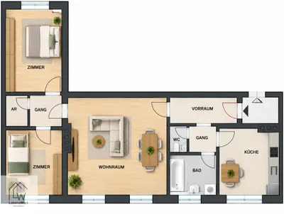 3-Zimmer-Wohnung kaufen in Bruck-Mürzzuschlag – 75,64 m², € 225.000 – Bild 9 von 9