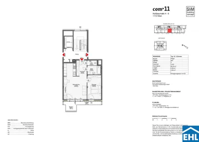 2-Zimmer-Wohnung mieten in Wien – 60,03 m², € 1.141 – Bild 10 von 10
