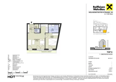 2-Zimmer-Wohnung kaufen in Wien – 45,99 m², € 342.300 – Bild 5 von 7