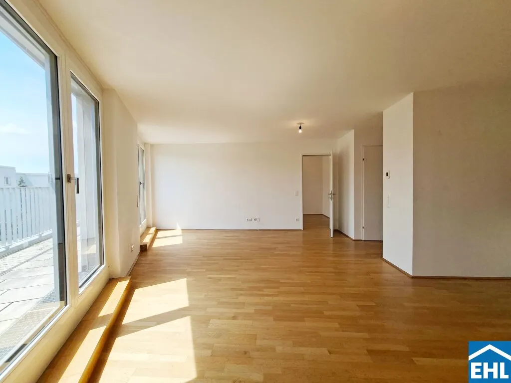 Sonnige, optimal geschnittene 2-Zimmerwohnung mit traumhafter Terrasse!, Wien