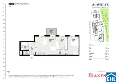 3-Zimmer-Wohnung mieten in Wien – 61,69 m², € 1.720 – Bild 20 von 20