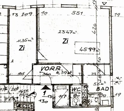 2-Zimmer-Wohnung kaufen in Wien – 46 m², € 249.000 – Bild 2 von 16