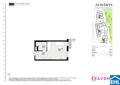 1-Zimmer-Wohnung mieten in Wien – 33,08 m², € 990 – Bild 20 von 20