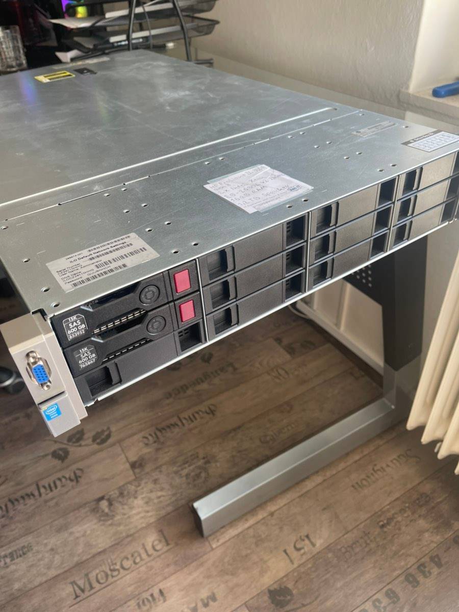 HP ProLiant DL360p gen 8