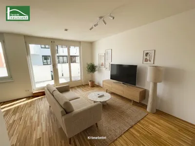 Idyllisch & urban - Gemütliche 2-Zimmer-Wohnung mit weitläufiger Terrasse und Balkon! Ab 01.11.2026 beziehbar!