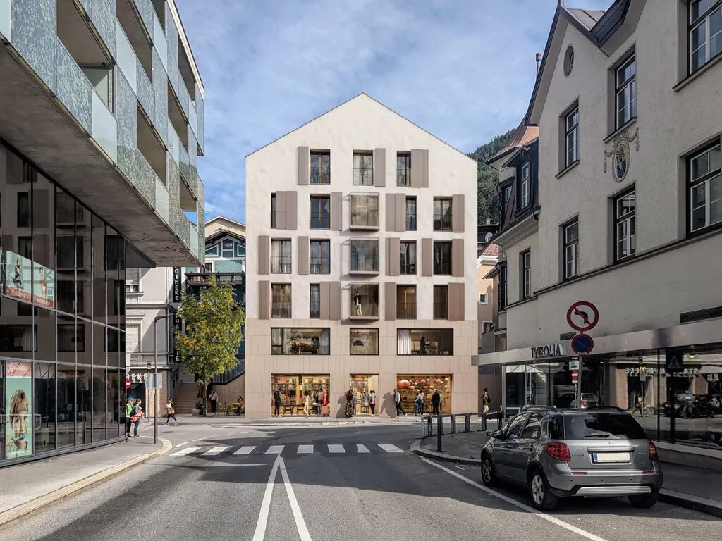 Helle Stadtwohnung mit Balkon | TOP 10, 1,5 Zimmer im Jöchlerhaus in der Landecker Innenstadt - Ansicht 2