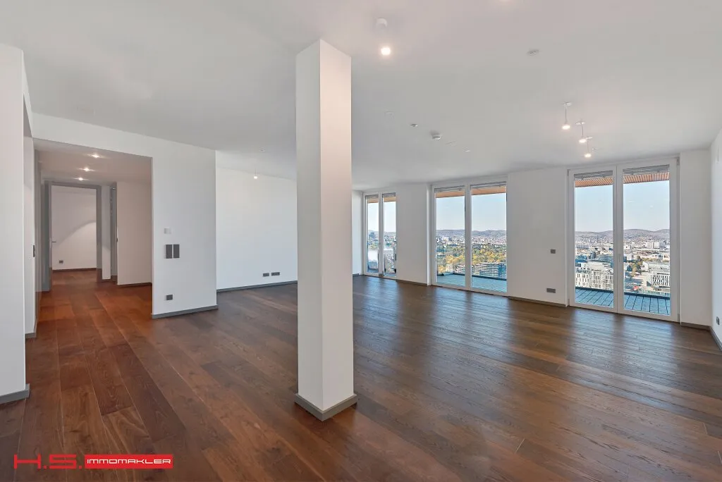 THE GREENVIEW TOWER - LUXURY LIVING auf 6* NIVEAU mit FULLSERVICE - GRANDIOSEM WEITBLICK - 30m² BALKON - 25. vorletzte ETAGE - INFINITYPOOL - WELLNESS - GARAGE - Ansicht 2