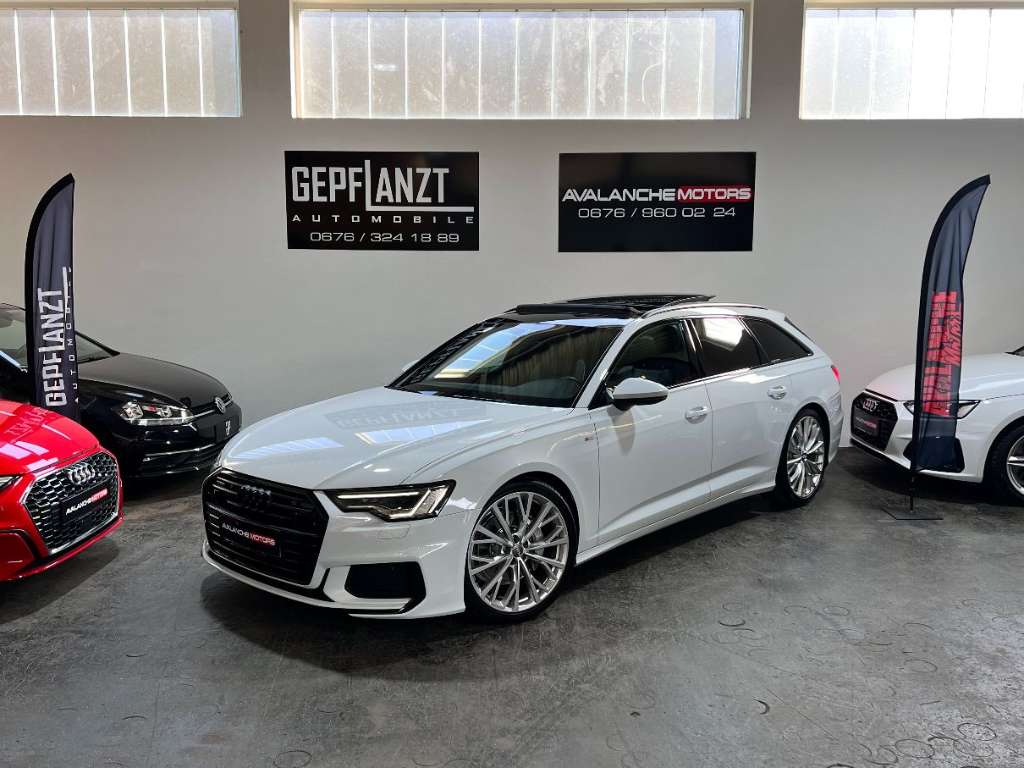 AudiA650TDISportQuat3xS-LineMATRIXPanoSthzOPBLACKKombi/FamilyVan