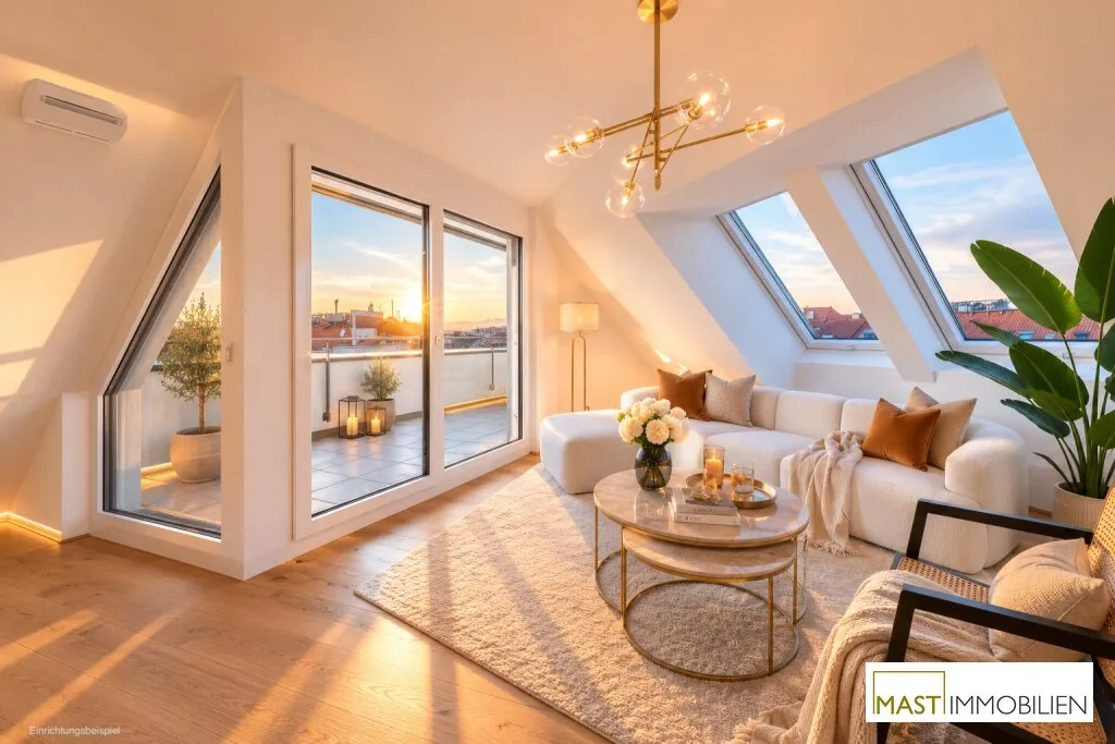 **NEU** Luxury View | Penthouse über den Dächern von Hernals | 21,80 m² Rooftop-Dachterrasse mit Weitblick!, Wien