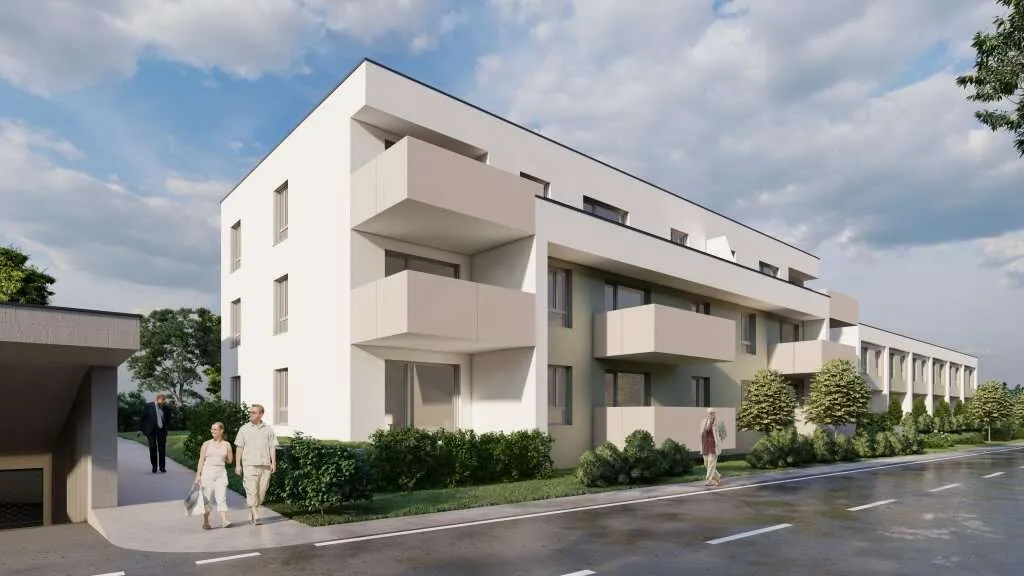 Modern Wohnen im "P3" Perg - 12 attraktive Wohnungen mit Tiefgarage - Ansicht 2