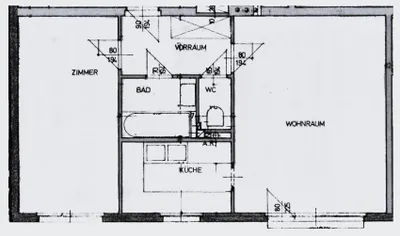 2-Zimmer-Wohnung kaufen in Baden – 53 m², € 220.000 – Bild 6 von 7